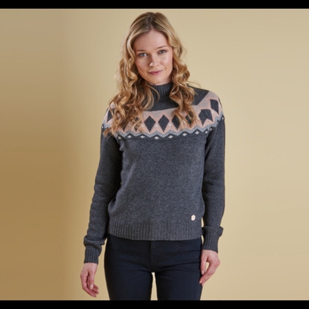 Barbour Merino Wool(40%) and Cashmere(10%) Sweater